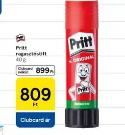 Tesco PRITT RAGASZTÓSTIFT ajánlat