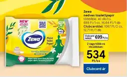 Tesco Zewa nedves toalettpapír ajánlat
