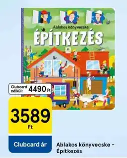 Tesco Ablakos könyvecske – Építkezés ajánlat