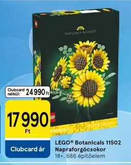 Tesco LEGO Botanicals 11502 Napraforgócsokor ajánlat