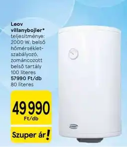 Tesco Leov villanybojler ajánlat