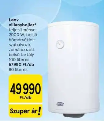 Leov villanybojler