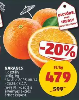 PENNY Narancs ajánlat