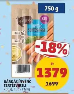 PENNY DÁRDÁS ÍNYENC SERTÉSVIRSLI ajánlat