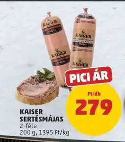 PENNY KAISER Sertésmájas ajánlat