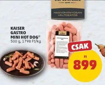 Kaiser Gastro Mini Hot Dog