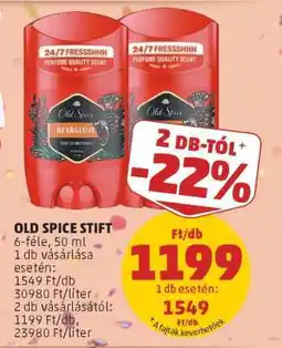PENNY OLD SPICE STIFT ajánlat