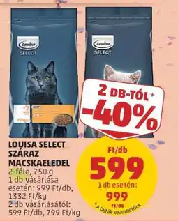 PENNY LOUISA SELECT SZÁRAZ MACSKAELEDEL ajánlat