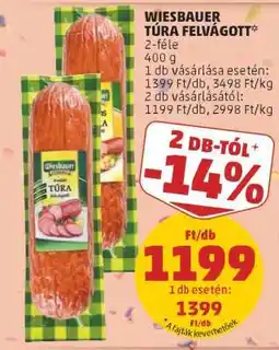 PENNY WIESBAUER Túra felvágott ajánlat