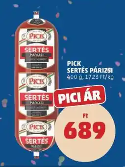 PENNY PICK Sertés Párizsi ajánlat