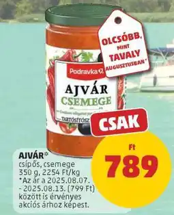 PENNY Ajvár ajánlat