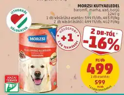 PENNY MORZSI KUTYAELEDEL ajánlat