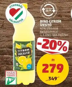 PENNY Bino Citrom Ízesítő ajánlat