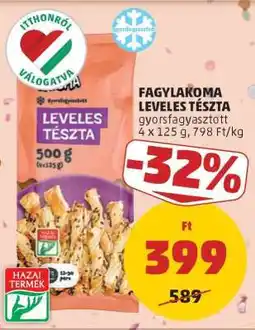 PENNY FAGYLAKOMA LEVELES TÉSZTA ajánlat