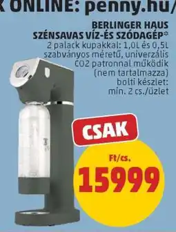 PENNY BERLINGER HAUS SZÉNSAVAS VÍZ-ÉS SZÓDAGÉP ajánlat