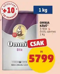 PENNY Omnia Kávé ajánlat