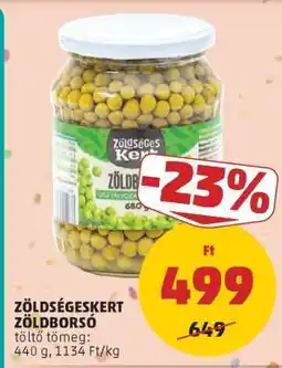 PENNY Zöldségeskert Zöldborsó ajánlat