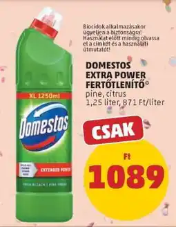 PENNY Domestos Extra Power Fertőtlenítő ajánlat