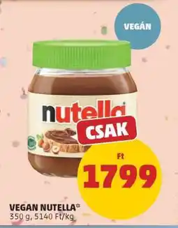 PENNY VEGAN NUTELLA ajánlat