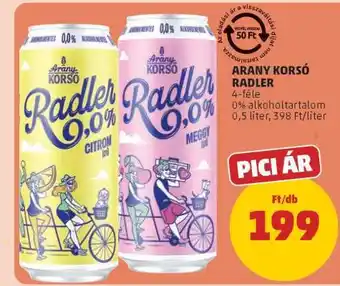 PENNY ARANY KORSÓ RADLER ajánlat
