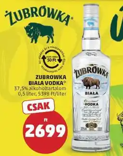 PENNY ZUBROWKA Biala vodka ajánlat