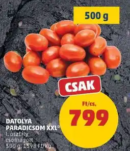 PENNY Datolya Paradicsom XXL ajánlat