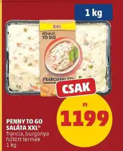 PENNY PENNY TO GO SALÁTA XXL ajánlat