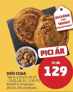 PENNY Diós Csiga ajánlat