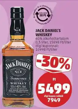 PENNY JACK DANIEL'S Whiskey ajánlat