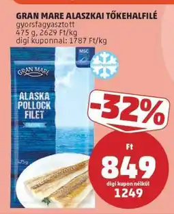 PENNY GRAN MARE Alaszkai Tőkehalfilé ajánlat