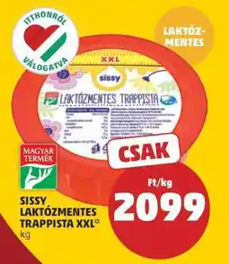 PENNY SISSY LAKTÓZMENTES TRAPPISTA XXL ajánlat