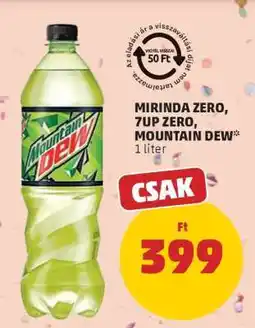 PENNY MIRINDA ZERO, 7UP ZERO, MOUNTAIN DEW ajánlat