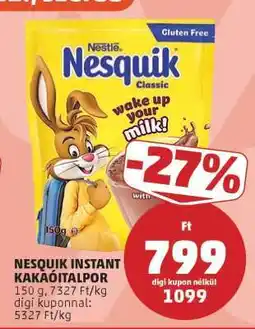 PENNY Nesquik Instant Kakaóitalpor ajánlat