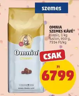 PENNY Omnia Szemes Kávé ajánlat