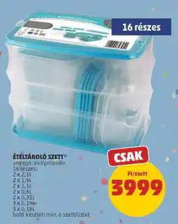 PENNY ÉTELTÁROLÓ SZETT ajánlat