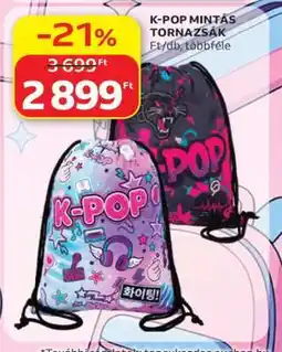 Auchan K-POP MINTÁS TORNAZSÁK ajánlat