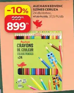 Auchan AUCHAN KEDVENC SZÍNES CERUZA ajánlat