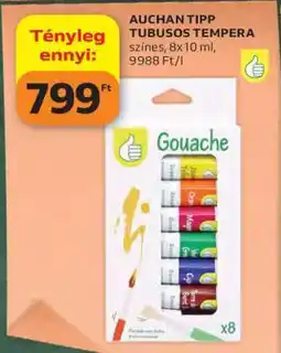 Auchan AUCHAN TIPP TUBUSOS TEMPERA ajánlat
