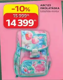 Auchan ABC123 ISKOLATÁSKA ajánlat