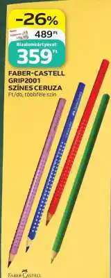 Auchan FABER-CASTELL GRIP2001 SZÍNES CERUZA ajánlat