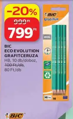 Auchan BIC ECO EVOLUTION GRAFITCERUZA ajánlat