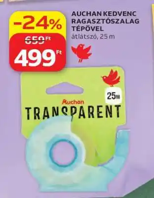 AUCHAN KEDVENC RAGASZTÓSZALAG TÉPŐVEL