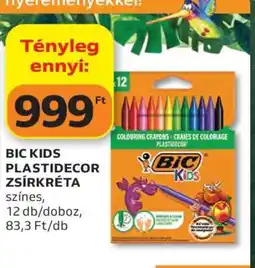 Auchan BIC Kids Plastidecor Zsírkréta ajánlat