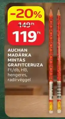 Auchan AUCHAN MADÁRKA MINTÁS GRAFITCERUZA ajánlat