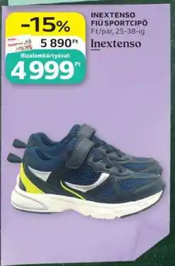 Auchan INEXTENSO FIÚ SPORTCIPŐ ajánlat