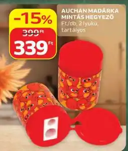 Auchan AUCHAN MADÁRKA MINTÁS HEGYEZŐ ajánlat