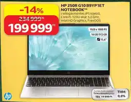 Auchan HP 250R G10 B9YP1ET NOTEBOOK ajánlat