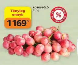 Auchan Rosé Szőlő ajánlat