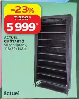 Auchan ACTUEL CIPŐTARTÓ ajánlat