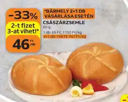 Auchan CSÁSZÁRZSEMLE ajánlat